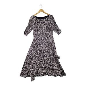 Jessica Howard Purple‎ Floral Dress Size 14